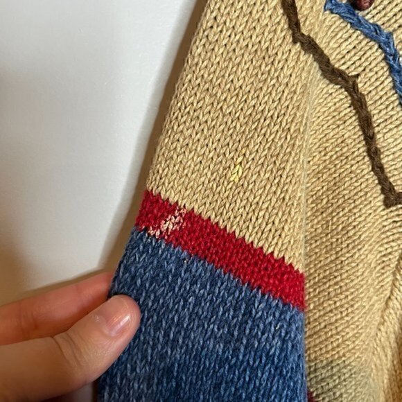 Vintage LizSport patterned sweater tunic - Picture 2 of 5